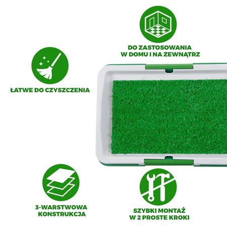 Kuweta treningowa dla szczeniąt psa królika 46*33.5*6.5 cm