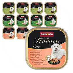 Animonda Vom Feinsten Adult 11x150g Mokra Karma Dla Psa Mix Smaków w Sosie