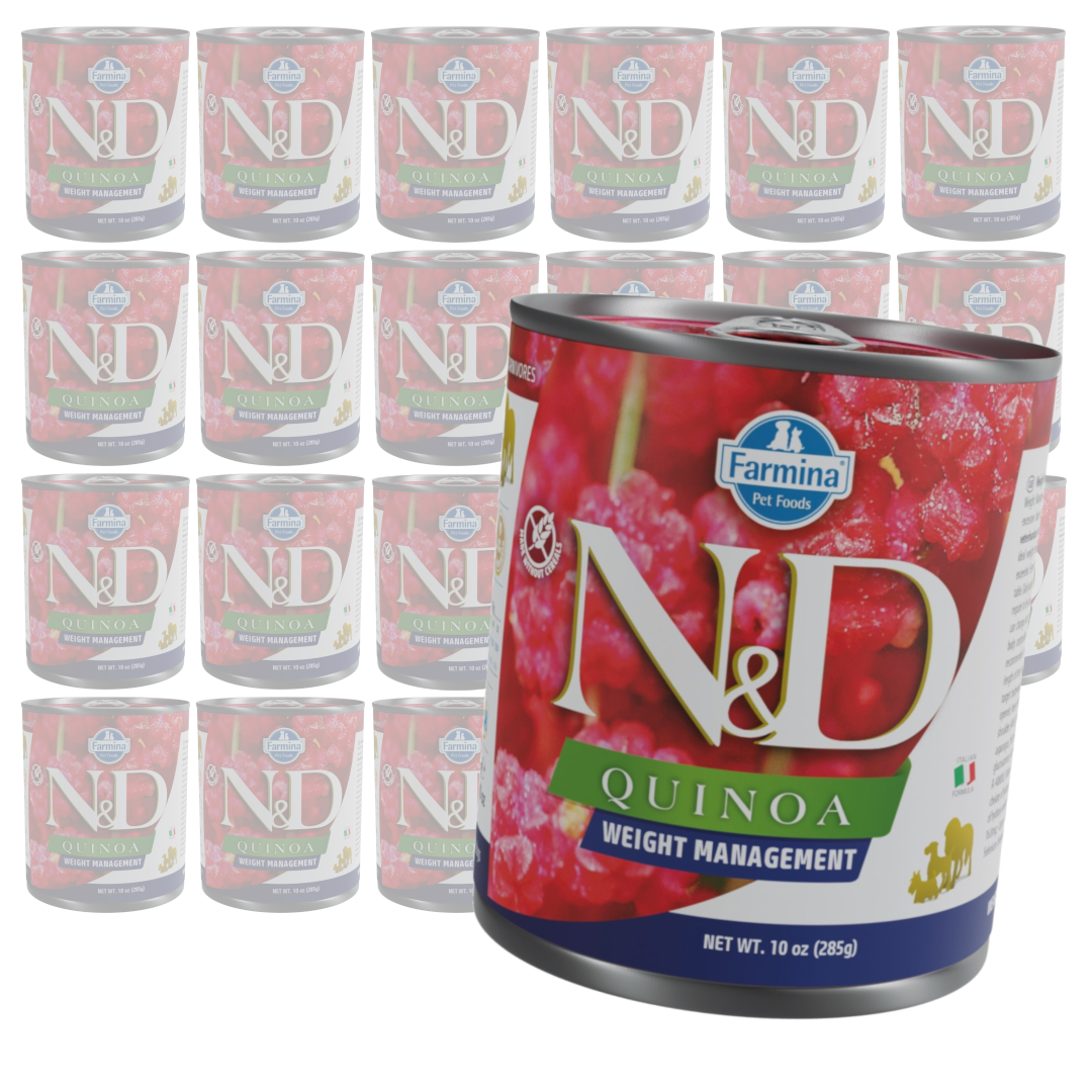 Farmina N&D Dog Quinoa Weight Management Mokra Karma z Jagnięciną Dla Psa Redukcja Masy Ciała
