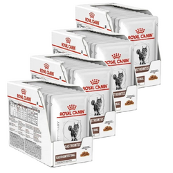 Royal Canin Veterinary Gastrointestinal Moderate Calorie 48x85g Mokra Karma W Sosie Dla Kotów Z Zaburzeniami Trawienia I Nadwagą
