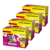WHISKAS Smaki Drobiowe w Galaretce 4x 12x 100 g Saszetki Mokra karma dla kota 1+