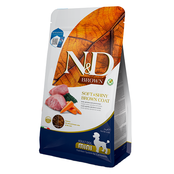 Farmina N&D Dog Spirulina & Carrot Sucha Karma Dla Dorosłych Psów Małych Ras