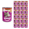 WHISKAS 1+ z Indykiem w Galaretce 24*400 g Puszka Karma Mokra dla dorosłych kotów