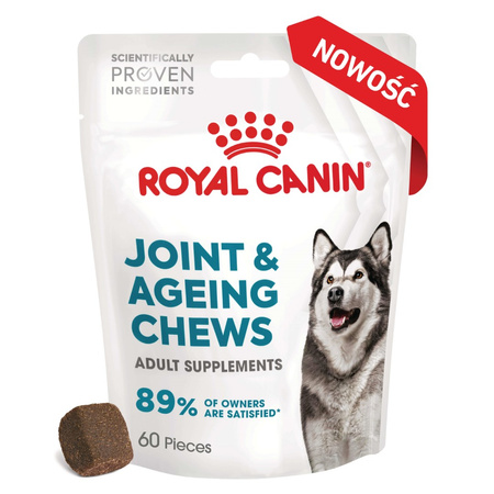 Royal Canin Supplements Dog Joint & Ageing 240g Suplementy Dla Psów Dorosłych W Postaci Przysmaków Wspierające Prawidłowe Funkcjonowanie Stawów