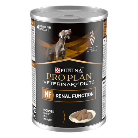 Purina Pro Plan Veterinary Diets NF Renal Function Mokra Karma Dla Psa Mus 24x400g