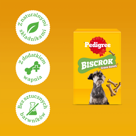 Pedigree Biscrok Gravy Bones 3x400g Przysmak Dla Psa