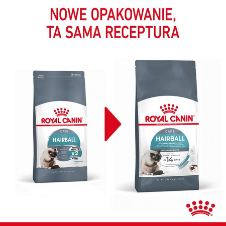 Royal Canin FCN Hairball Care 10kg Karma Sucha Dla Kotów Dorosłych Eliminacja Kul Włosowych