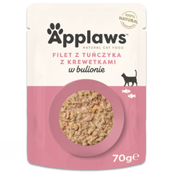 Applaws Cat Mokra Karma Dla Kota 70g Tuńczyk Z Krewetkami W Bulionie