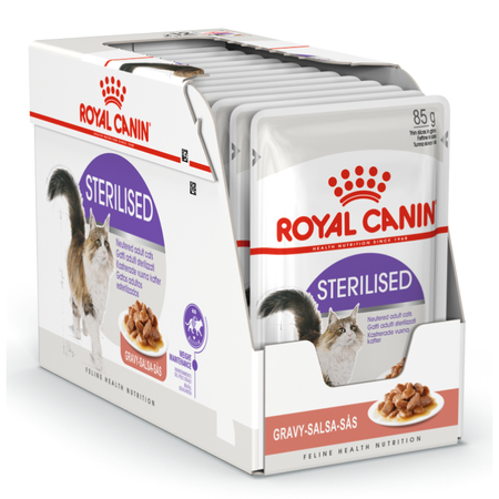 Mokra Karma Dla Kotów Sterylizowanych Royal Canin FHN Sterilised W Sosie 24x85g