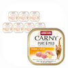 Animonda Carny Pure & Mild 8x100g Mokra Karma Dla Kota Z Kurczakiem I Serem