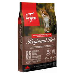 Orijen Regional Red Cat 5,4kg Sucha Karma Dla Kota Mix Czerwonych Mięs