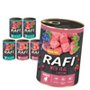 Rafi 6x400g Bezzbożowa Mokra Karma Dla Szczeniąt Cielęcina i Jagnięcina