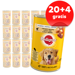 Pedigree Adult Mokra Karma Dla Psów Z Kurczakiem I Marchewką W Galaretce 24x400g