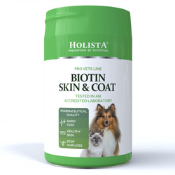 Holista Biotin Skin & Coat 200g Suplementy Dla Psa I Kota Wsparcie Kondycji Skóry I Sierści