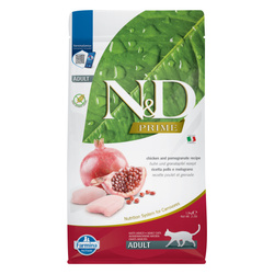 Farmina N&D Cat Prime Chicken Pomegranate Adult 1,5kg Sucha Karma Dla Kota Kurczak z Granatem