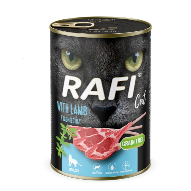Rafi Cat 400g Bezzbożowa Mokra Karma Dla Kota