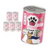 Uniszki Superdogs Strażnik Siły 6x400g Mokra Karma Dla Psa Wieprzowina Z Wołowiną