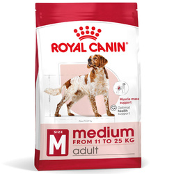 Royal Canin Adult Medium BF 15kg Zbilansowana Sucha Karma Dla Psów Średnich Ras