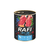 Rafi Mokra Karma dla Dorosłych Psów 6 Smaków Puszka Zestaw 12 x 400 g