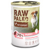 Raw Paleo Puppy Monoprotein 12x400g Mokra Karma Dla Szczeniąt z Wieprzowiną