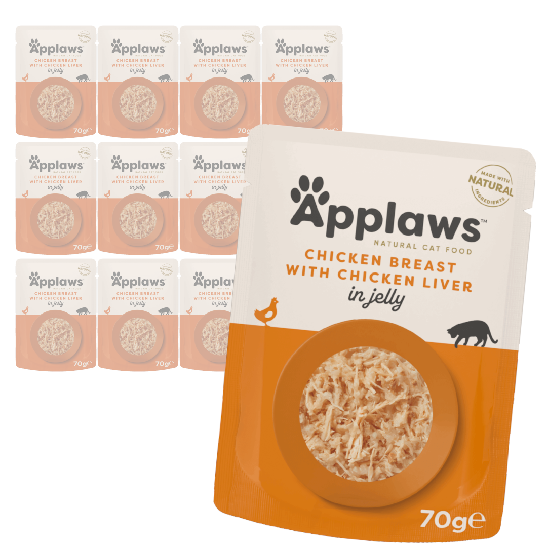 Applaws Cat Mokra Karma Dla Kota 70g Pierś Z Kurczaka z Wątróbką w Galaretce