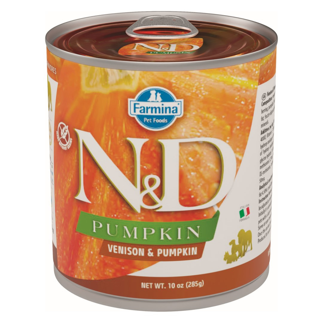 Farmina N&D Dog Venison Pumpkin Mokra Karma Dla Dorosłych Psów Z Jeleniem i Dynią