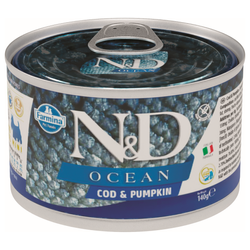 Farmina N&D Dog Ocean Cod Pumpkin 140g Mokra Karma Dla Psa Dorsz i Dynia