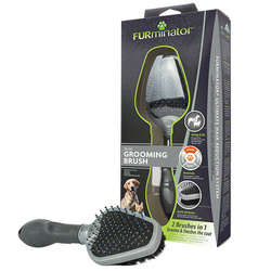 FURMINATOR Szczotka Dwustronna Do Usuwania Kołtunów Sierści Psa Kota