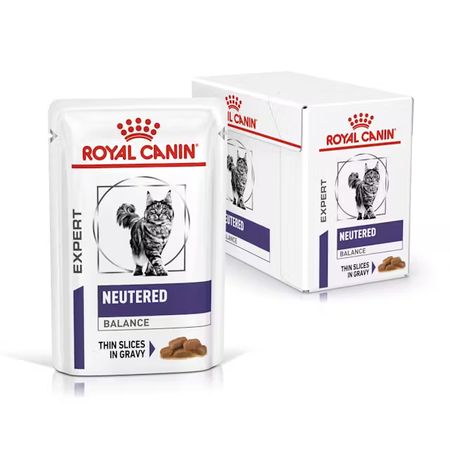 Royal Canin Veterinary Neutered Balance 48x85g Mokra Karma Dla Kotów Po Sterylizacji Lub Z Tendencją Do Nadwagi W Sosie