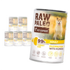 Raw Paleo Turkey&Cod Adult Duoprotein 6x400g Mokra Karma Dla Psa z Indykiem i Dorszem