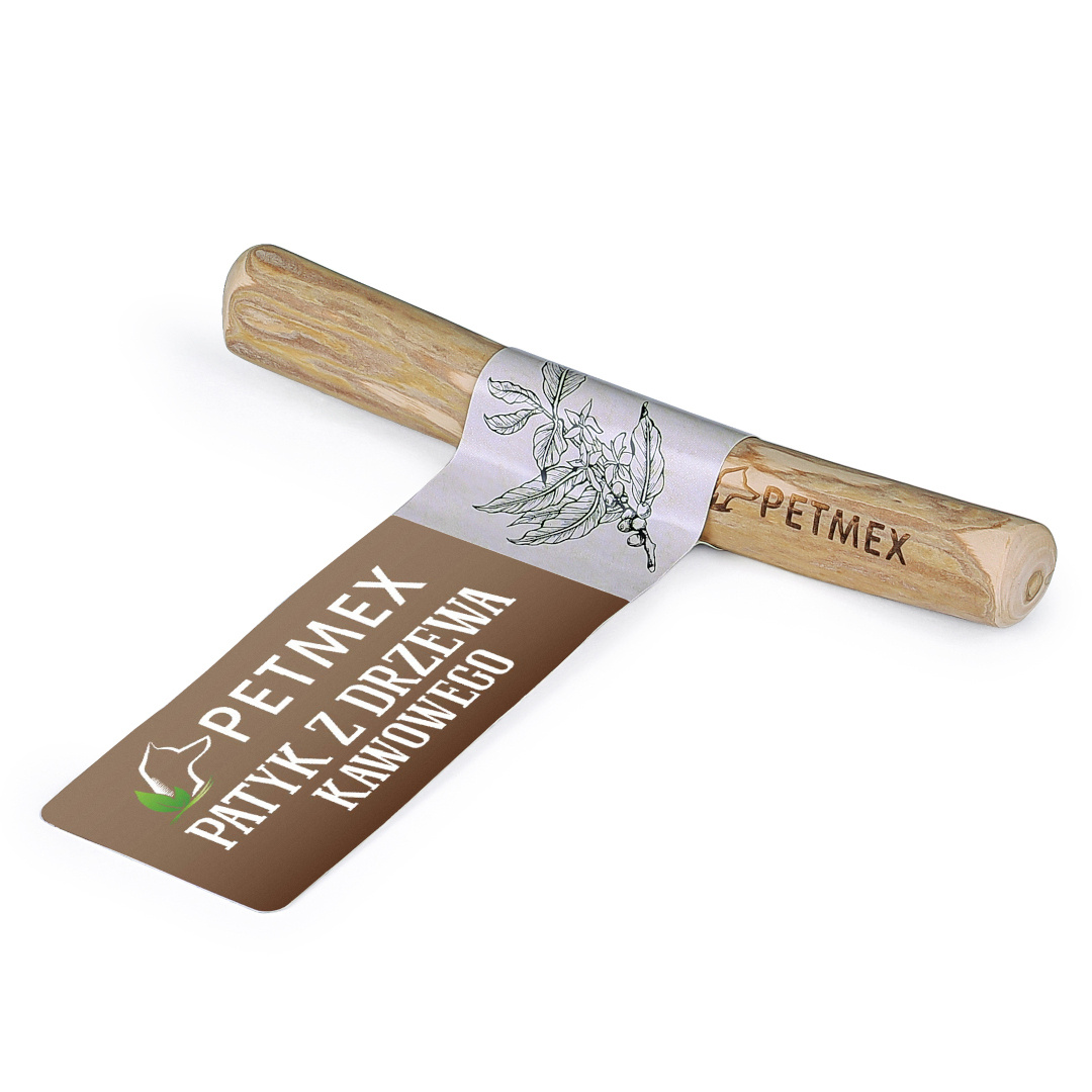 Petmex Gryzak Patyk z drzewa kawowego rozmiar xs Naturalny Przysmak dla Psa