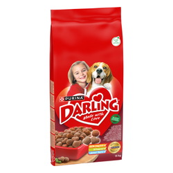 Purina Darling 15kg Sucha Karma dla Psa Wołowina Kurczak z Warzywami