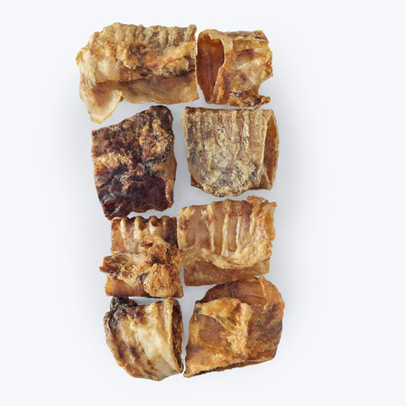 John Dog Przysmak Naturalny Dla Psa Suszony Gryzak Tchawica Wołowa Cięta 200g