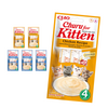 Inaba Churu Kitten 24x14g Kremowy Przysmak Dla Kociąt Pasta Mix Smaków