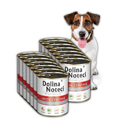 Dolina Noteci Premium Wołowina Mokra Karma Dla Psa 12x800g