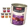 Animonda GranCarno Adult 6x800g Mokra Karma Dla Psa Mix Smaków Wołowina Jagnięcina Kaczka Indyk Wieprzowina Kurczak