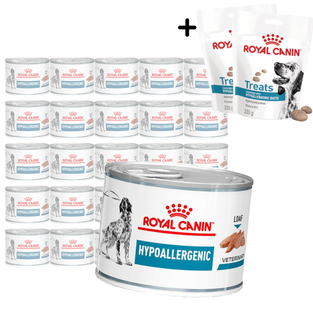 Royal Canin Veterinary VHN Dog Hypoallergenic Mokra Karma Pasztet Dla Psów z Nietolerancją Pokarmową
