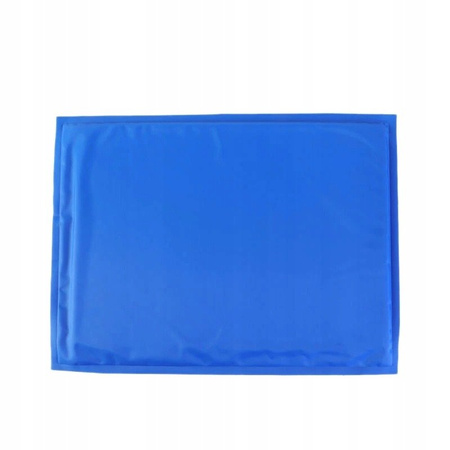 Mata chłodząca na upały dla psa i kota Niebieska, rozmiar L 90x60 cm