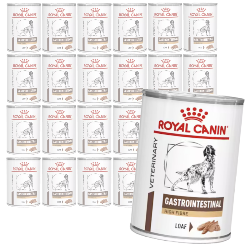 Royal Canin Veterinary Dog Gastrointestinal High Fibre Mokra Karma Dla Psów z Zaburzeniami Trawienia
