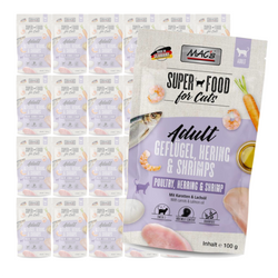 MAC's Cat Mokra Karma Dla Kota Drób Śledź Krewetki 24x100g