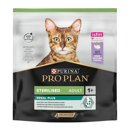 GRATIS Purina Pro Plan Sterilised Renal Plus 400g Sucha Karma Dla Kota Sterylizowanego Z Indykiem