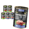 Super Rafi Cat 6x400g Bezzbożowa Mokra Karma Dla Kotów Mix 2 Smaków