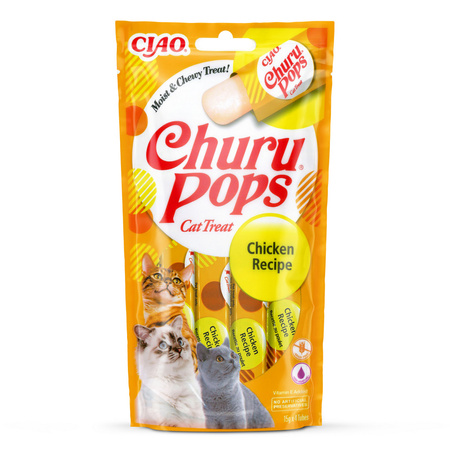 Inaba Cat Churu Pops 6x60g Kremowy Przysmak Dla Kota Mix Smaków w Galaretce
