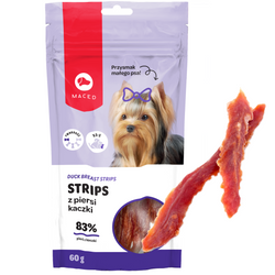 MACED Filety Z Piersi Kaczej Przysmak Dla Psa 60g