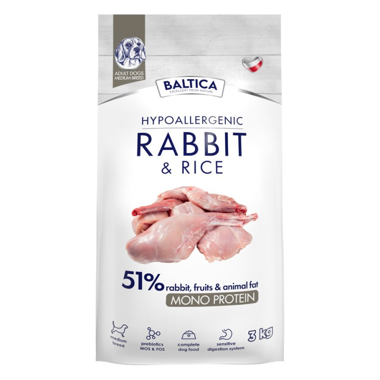 Baltica Adult Hipoalergiczna Sucha Karma Dla Psów Średnich Ras
