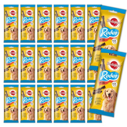 Pedigree Rodeo Z Wołowiną 20x70g Sprężynki Przysmak Dla Psa