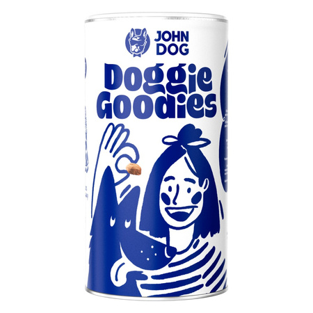 John Dog Tuba PSIE SMACZKI 400g (DZIK 200g + JELEŃ 200g) Smakołyki Treserki dla psa