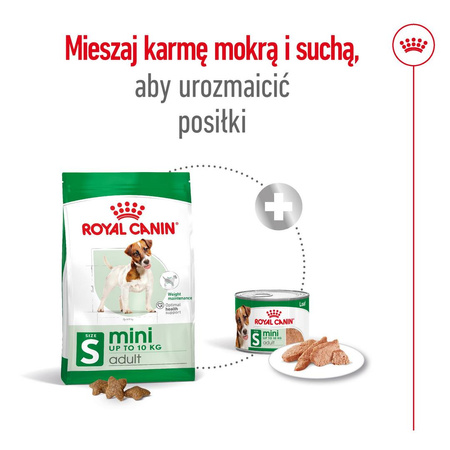 Royal Canin Adult Mini Sucha Karma Dla Psów Małych Ras 4kg