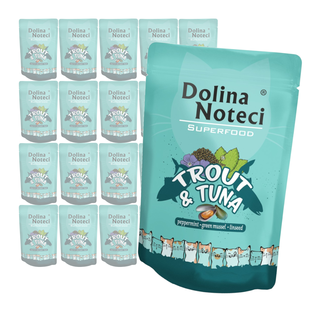 Dolina Noteci Superfood Mokra Karma Dla Kota Pstrąg Tuńczyk