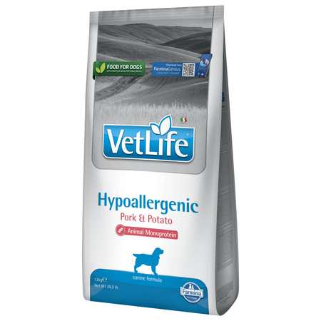Farmina Vet Life Hypoallergenic 12kg Hipoalergiczna Sucha Karma Dla Dorosłych Psów